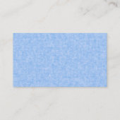 Blau Visitenkarte (Rückseite)