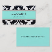 Blau Visitenkarte (Vorne/Hinten)