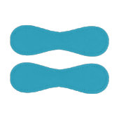 Blau (Vollfarbe) Baseball (Paneele)