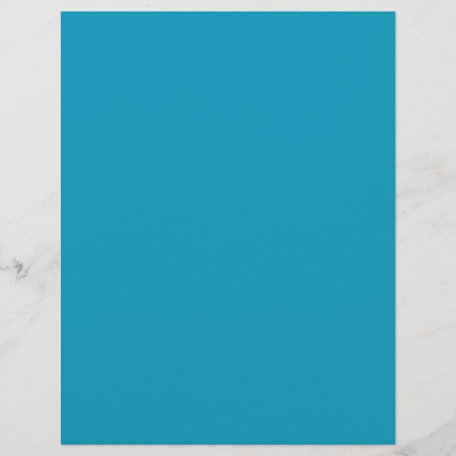 Blau (Vollfarbe) Briefbogen (Vorderseite)