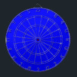 Blau (Vollfarbe) Dartscheibe<br><div class="desc">Blau (Vollfarbe)</div>