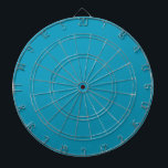 Blau (Vollfarbe) Dartscheibe<br><div class="desc">Blau (Vollfarbe)</div>