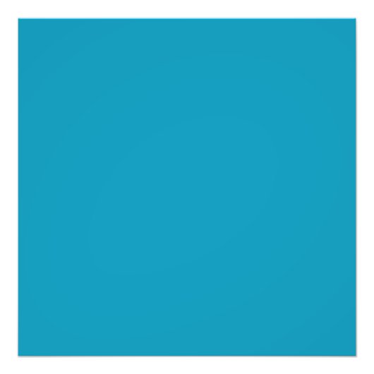 Blau (Vollfarbe) Fotodruck (Vorne)