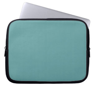 Blau (Vollfarbe) Laptopschutzhülle