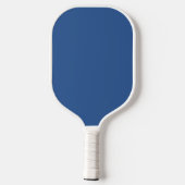 Blau (Vollfarbe) Pickleball Schläger (Rückseite)