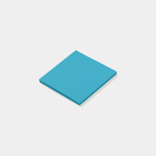 Blau (Vollfarbe) Post-it Klebezettel