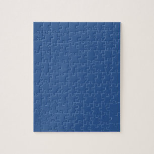 Blau (Vollfarbe) Puzzle