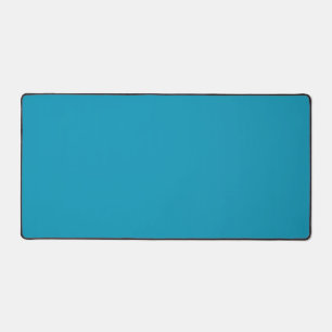Blau (Vollfarbe) Schreibtischunterlage