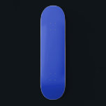 Blau (Vollfarbe) Skateboard<br><div class="desc">Blau (Vollfarbe)</div>