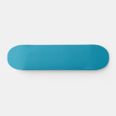Blau (Vollfarbe) Skateboard (Horizontal)