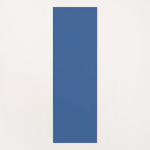 Blau (Vollfarbe) Yogamatte (Vorderseite)