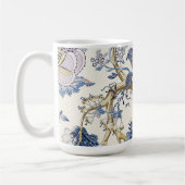 Blau W. Morris Muster Tasse (Links)