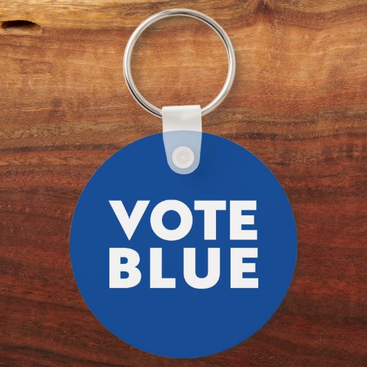 Blau wählen schlüsselanhänger (Vorderseite)