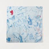 Blau Wandteppich (Vorderseite)