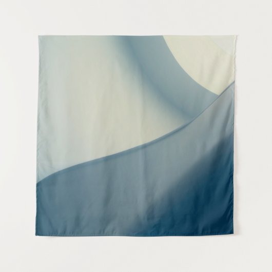 Blau Wandteppich (Vorderseite)