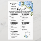 Blau Was ist in Ihrer Pursuit Dusche zweisprachige Flyer (Vorne)