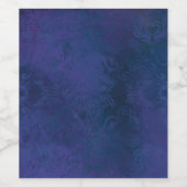 blau weinetikett (Einzelnes Label)