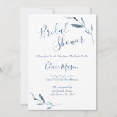 Blau-Weiß-Brautparty (Vorderseite)