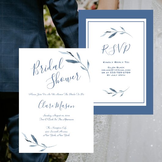 Blau-Weiß-Brautparty