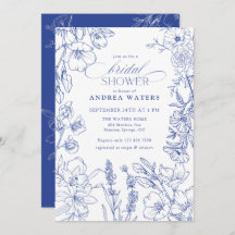 Blau-Weiß-Brautparty