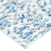 Blau Weiß Chinoiserie Cotton Dining Tableclout Tischdecke (Schrägansicht)