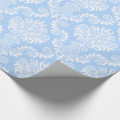 Blau-Weiß-Damaskus | Geschenkpapier (Ecke)