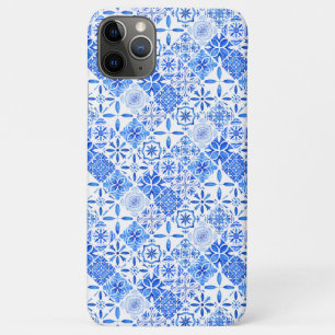 Blau-weiß gemustertes Zellige Azulego Lifesty Case-Mate iPhone Hülle