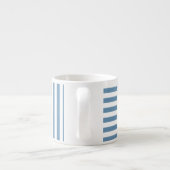 blau weiß gestreift espressotasse (Rückseite)