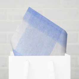 Blau-Weiß-Gingham-Karo Seidenpapier