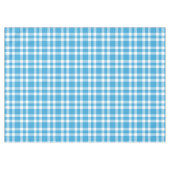 Blau-Weiß-Karomuster Tischdecke (Vorderseite (Horizontal))