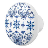 Blau-Weiß-Mittelmeer-Muster Keramikknauf (Rechts)