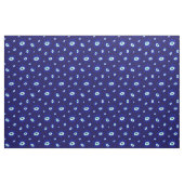 Blau-Weiß-Muster des griechischen Auges Stoff (Fat Quarter (45,7 x 55,9 cm))
