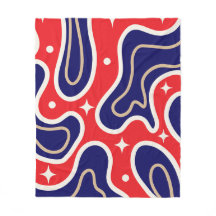 Blau & Weiß Rot Unabhängigkeitstag & 4. Juli