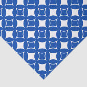 Blau-Weiß-Shippo-Muster Seidenpapier (Ausschnitt)