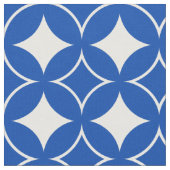 Blau-Weiß-Shippo-Muster Stoff (Nahaufnahme)