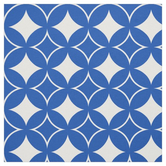Blau-Weiß-Shippo-Muster Stoff (Muster)