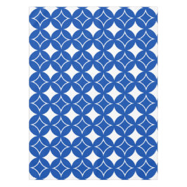 Blau-Weiß-Shippo-Muster Tischdecke