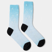 Blau & Weiß Socken (Rechts)
