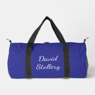 Blau & Weiß Stylisch Duffle Bag