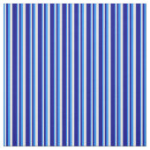 Blau, Weiß und Dunkelblau - Muster Stoff (Muster)