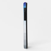 Blau, Weiß und Grau Case-Mate iPhone Hülle (Hinten/Links)