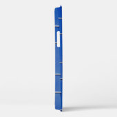 Blau-weiße Blumentextilien Case-Mate iPhone Hülle (Rückseite / Rechts)