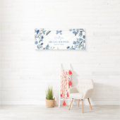 Blau-weiße Chinoiserie  Banner (Insitu)