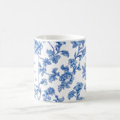 Blau-weiße Chinoiserie-Brautjungfer-Geschenk Kaffeetasse (Mittel)