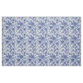 Blau-weiße Chinoiserie-Design Stoff (Fat Quarter (45,7 x 55,9 cm))