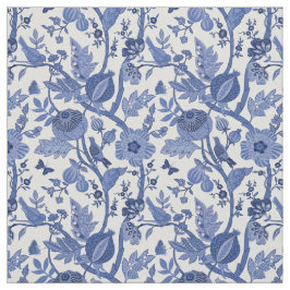 Blau-weiße Chinoiserie-Design Stoff