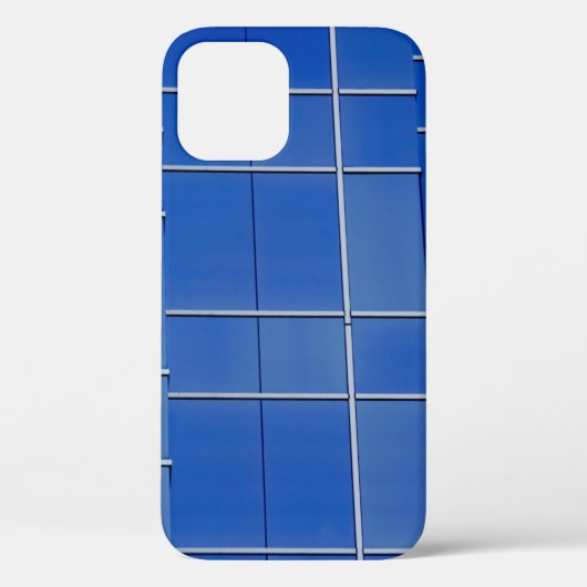 Blau-weiße Fenster Case-Mate iPhone Hülle (Rückseite)