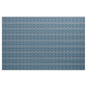 Blau-weiße Imitate Strick Sweater Snowflakes Muste Stoff (Yard (91,4 cm))