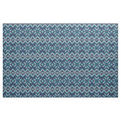 Blau-weiße Imitate Strick Sweater Snowflakes Muste Stoff (Fat Quarter (45,7 x 55,9 cm))