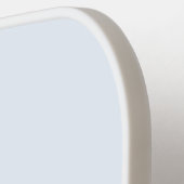 Blau weiße Pastellfarbe Farbe Pickleball Schläger (Linke Seite)